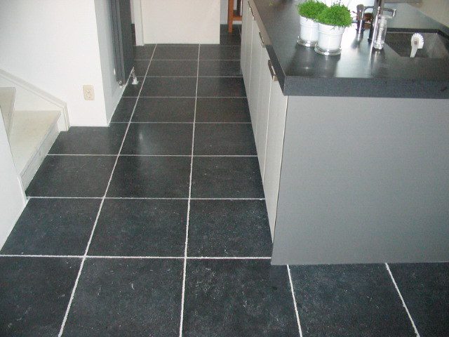 hardsteen tegels in keuken
